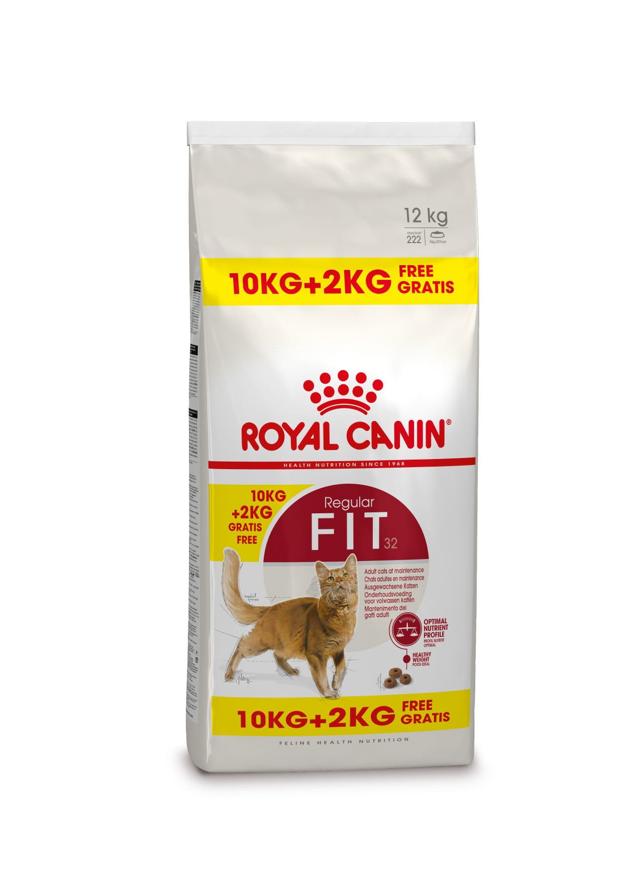 Royal Canin Regular Fit 32 kattenvoer 10 + 2 kg