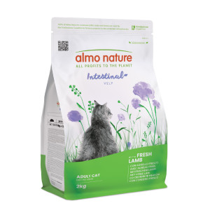 Almo Nature Intestinal Help lam kattenvoer 2 x 2 kg