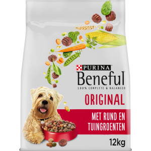 Beneful Original met rund en groente hondenvoer 2 x 12 kg