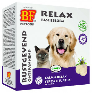 BF Petfood Relax Tabletten voor de hond en kat 2 verpakkingen