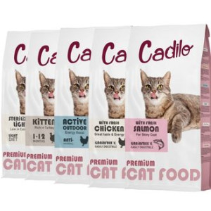 Cadilo Premium kattenvoer probeerverpakkingen Adult Fit 2 kg