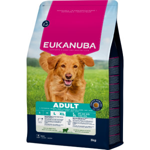 Eukanuba Adult Large met lam en rijst hondenvoer 2 x 2,5 kg