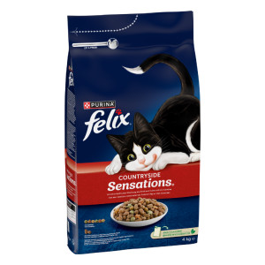 Felix Countryside Sensations kattenvoer 4 x 4 kg