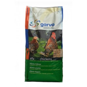 Garvo Alfamix kippenvoer 2 x 12,5 kg