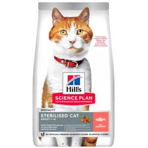 Hill's Adult Sterilised Cat met zalm kattenvoer 1,5 kg