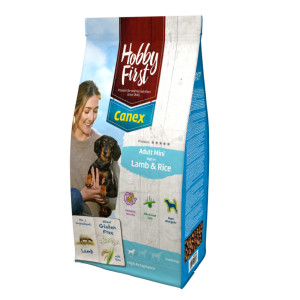 HobbyFirst Canex Adult Mini met lam en rijst hondenvoer 3 kg