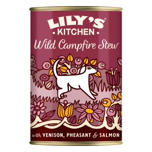 Lily&apos;s Kitchen Campfire Stew wild natvoer hond 2 trays (12 x 400 g)