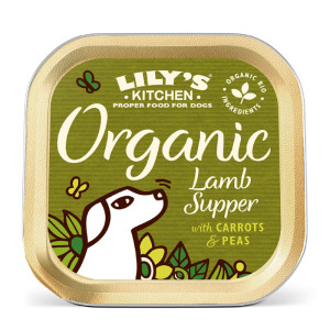 Lily&apos;s Kitchen Organic Supper lam paté natvoer hond 44 x 150 g