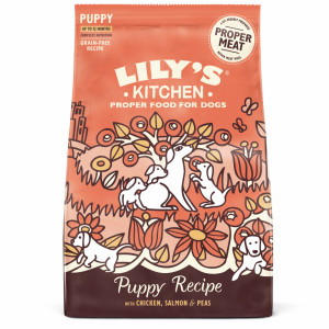 Lily&apos;s Kitchen Puppy Recipe kip met zalm hondenvoer 7 kg