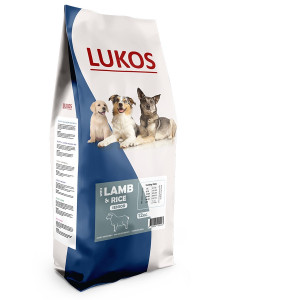 Lukos Premium hondenvoer probeerverpakkingen Puppy & Junior Medium/Large 3 kg