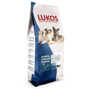 Lukos Puppy & Junior Mini/Small - premium hondenvoer 2 x 3 kg