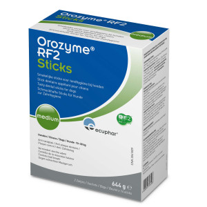Orozyme RF2 dental sticks M voor de hond 56 x 23 g