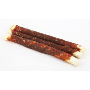 Brekz Rawhide Dog Chews - runderhuid rolsticks met kip (28 cm) 3 verpakkingen (3 x 3 sticks)