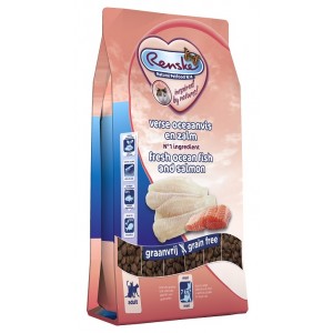 Renske Maxi Graanvrij Super Premium vers bereid oceaanvis en zalm kattenvoer 2 x 1,5 kg