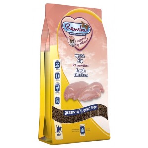 Renske Graanvrij Super Premium vers bereid kip kattenvoer 2 x 1,5 kg