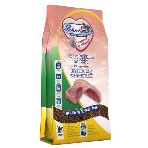 Renske Kitten Graanvrij Super Premium vers bereid kalkoen met kip kattenvoer 1,5 kg