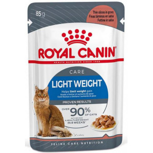 Royal Canin Light Weight Care natvoer kat (in saus) 4 dozen (48 x 85 g)