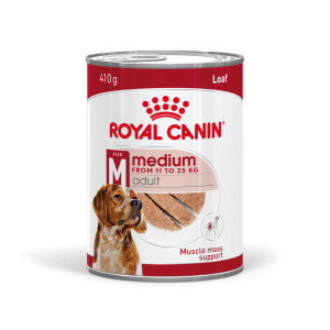 Royal Canin Medium Adult natvoer hond (paté) 2 trays (24 x 410 g)