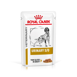 Royal Canin Veterinary Urinary S/O natvoer hond (in saus) 2 dozen (24 x 100 g)