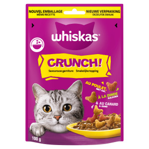 Whiskas Crunch kattensnacks Per 6