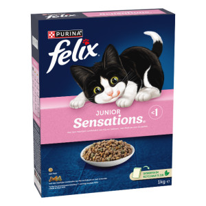 Felix Junior Sensations kattenvoer 3 x 1 kg