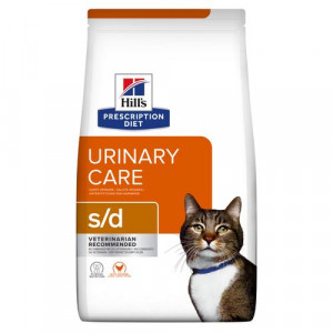 Hill's Prescription Diet S/D Urinary Care kattenvoer met kip 2 x 3 kg