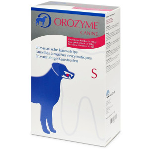 Orozyme enzymatische kauwstrips S voor de hond 224 g