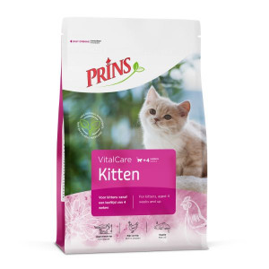 Prins VitalCare Kitten kattenvoer 2 x 4 kg