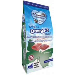Renske Mighty Omega-3 Plus Cold Pressed vers bereid kalkoen met eend hondenvoer 3 kg