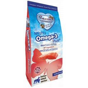 Renske Mighty Omega-3 Plus Cold Pressed vers bereid met zalm hondenvoer 6,5 kg