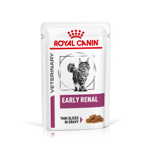 Royal Canin Veterinary Early Renal natvoer kat (in saus) 4 dozen (48 x 85 g)