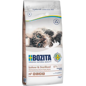 Bozita Indoor & Sterilised graanvrij kattenvoer 2 x 10 kg