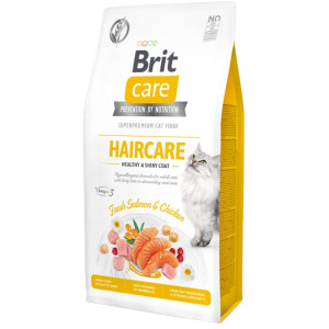 Brit Care Haircare Healthy & Shiny Coat kattenvoer 2 x 7 kg