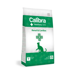 Calibra Veterinary Diets Renal & Cardiac kattenvoer 2 x 5 kg