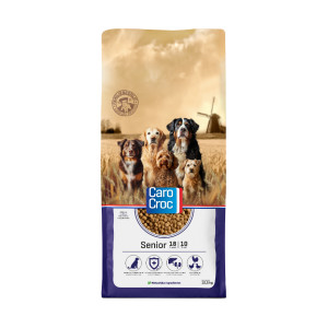 Carocroc 18/10 Senior hondenvoer 3 x 3 kg