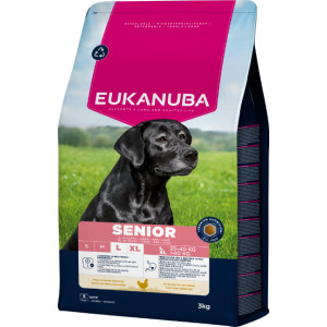 Eukanuba Senior Large met verse kip hondenvoer 15 kg