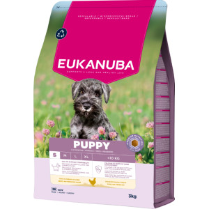 Eukanuba Puppy Small kip hondenvoer 2 x 7,5 kg
