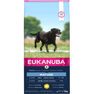 Eukanuba Mature Large kip hondenvoer 2 x 15 kg