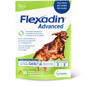 Flexadin Advanced met Boswellia voor de hond 60 tabletten