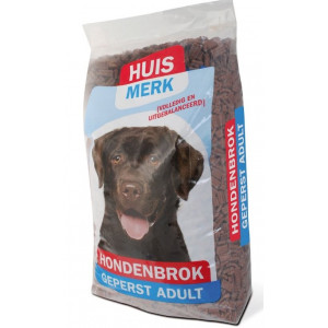 Huismerk Hondenbrok Geperst Adult hondenvoer 20 kg