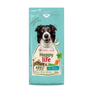 Happy Life Adult met zalm hondenvoer 2 x 12,5 kg