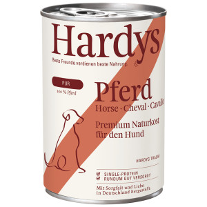 Hardys Pure paard natvoer hond 12 x 400 g