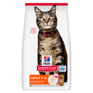 Hill's Adult met lam kattenvoer 2 x 3 kg