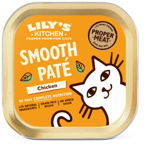 Lily's Kitchen Paté kip natvoer kat 2 trays ( 38 x 85 g)