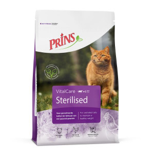 Prins VitalCare Sterilised kattenvoer 2 x 10 kg