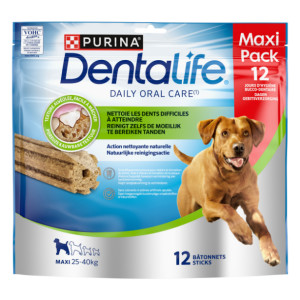 Purina DentaLife Daily Oral Care Large hondensnack (maxipack) 1 x 12 sticks