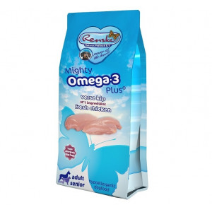 Renske Adult Senior Mighty Omega-3 Plus vers bereid kip en rijst hondenvoer 3 kg