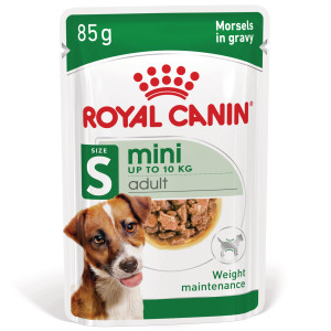 Royal Canin Mini Adult natvoer hond (in saus) 4 dozen (48 x 85 g)