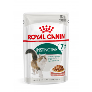 Royal Canin Instinctive 7+ natvoer kat (in saus) 1 doos (12 x 85 g)