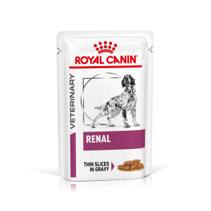 Royal Canin Veterinary Renal natvoer hond (in saus) 4 dozen (48 x 100 g)